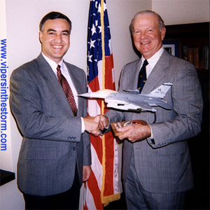 Photo with James Baker